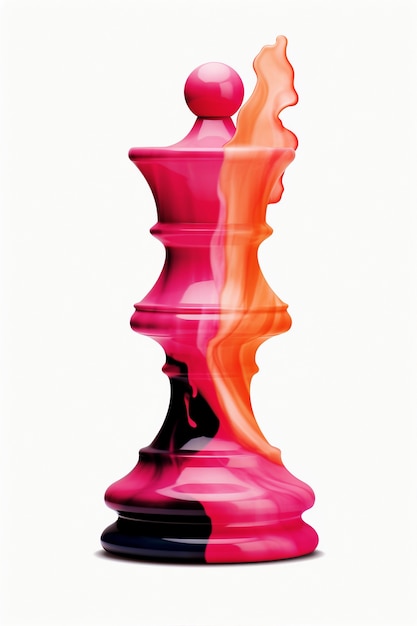 Free Photo dramatic chess piece