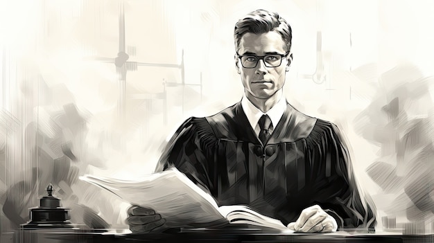 Drawings about the legal profession