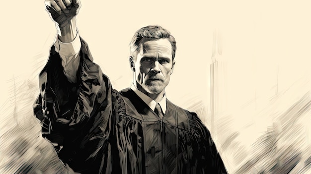 Drawings about the legal profession