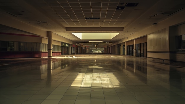 Free Photo dreamy interior of mall