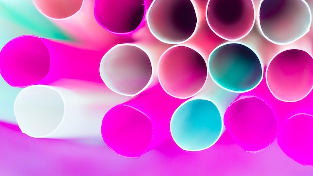 Drinking straw background