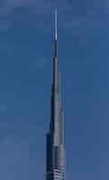 Free photo dubai burj khalifa the tallest building in the world