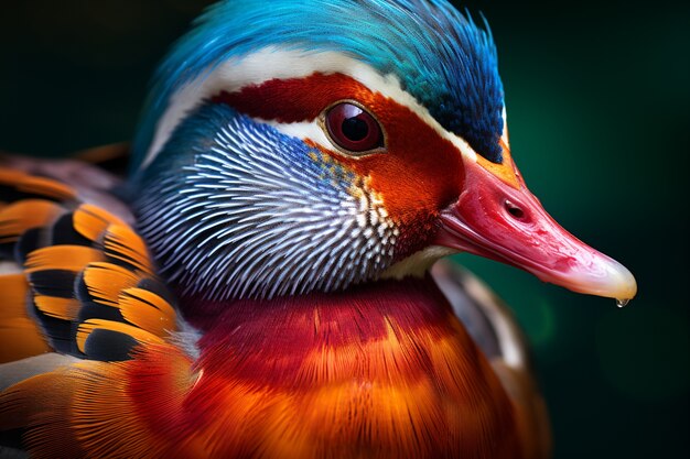 Duck in nature generate image