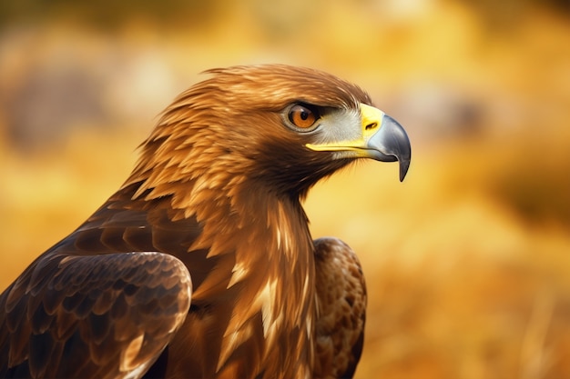 Eagles close up portrait