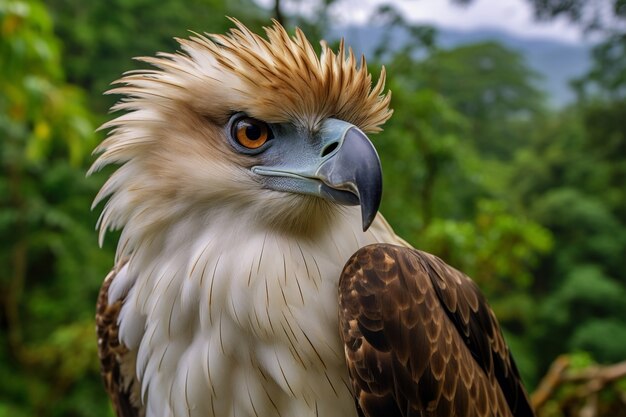 Eagles close up portrait