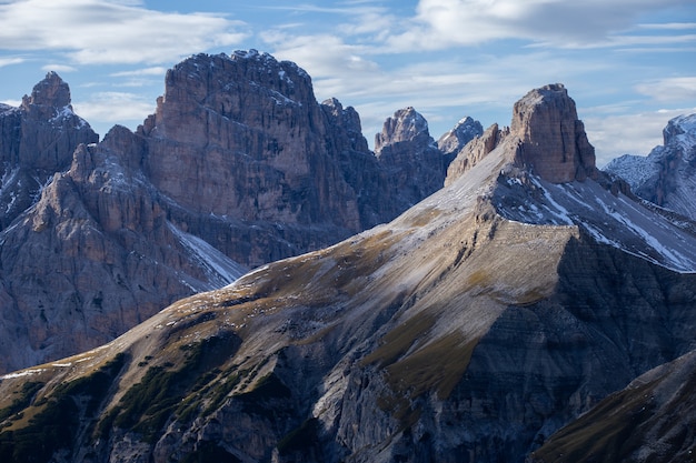 Early morning in the Italian Alps