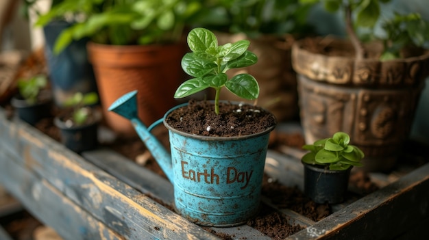 Free Photo earth day celebration concept