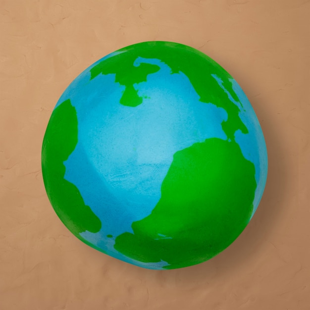 Free Photo earth environment clay plasticine clay diy element