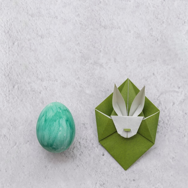 Easter set of egg and origami