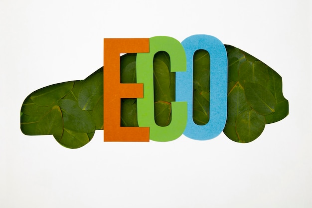 Free photo eco friendly recycling concept