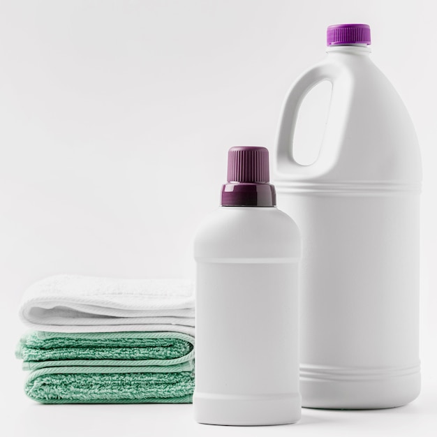 Ecological cleaning products concept