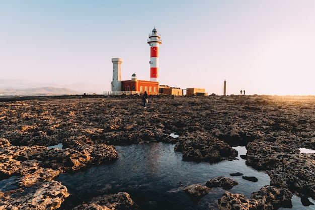 El Cotillo Lighthouse, Fuerteventura, Canary Islands, Spain