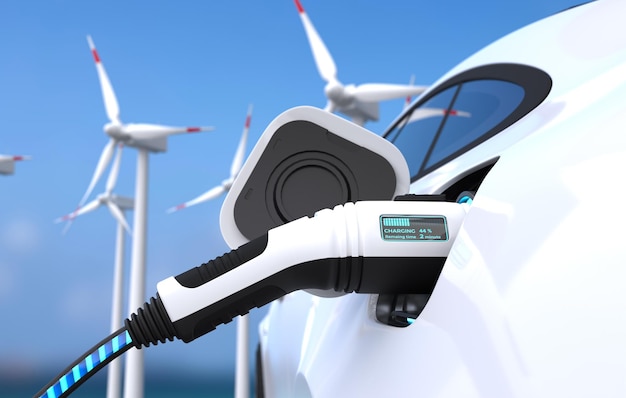 Electric car power charging