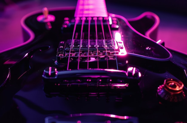 Electric guitar still life