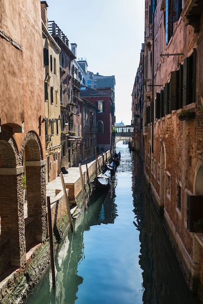 Free Photo elegant composition of venice