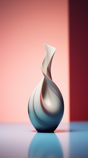 Free Photo elegant modern vase design