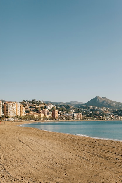 Free Photo empty beach