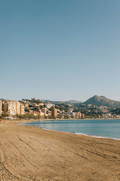 Empty beach