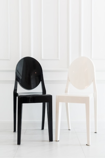 Empty chair decoration in living room interior