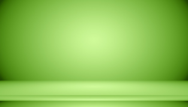 Empty green studio well use as backgroundwebsite templateframebusiness report