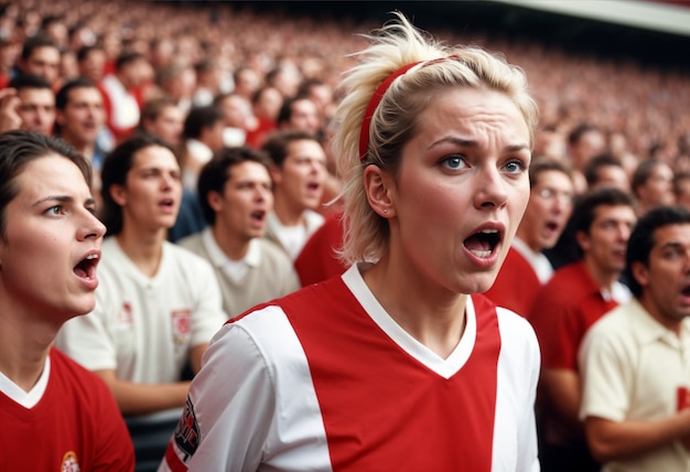 England fans watching the euro cup finale