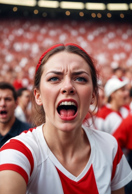 England fans watching the euro cup finale