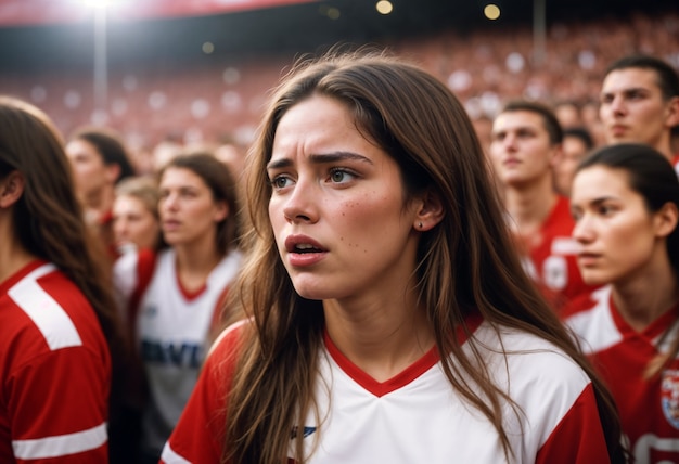 England fans watching the euro cup finale