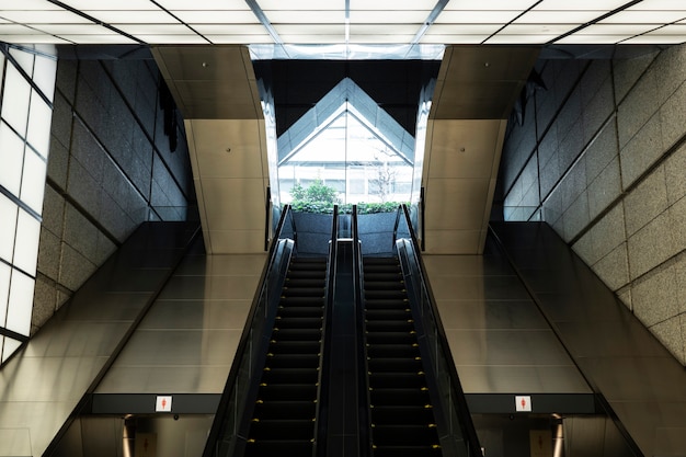 Free Photo escalator of subway