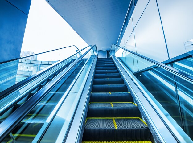 Escalator view