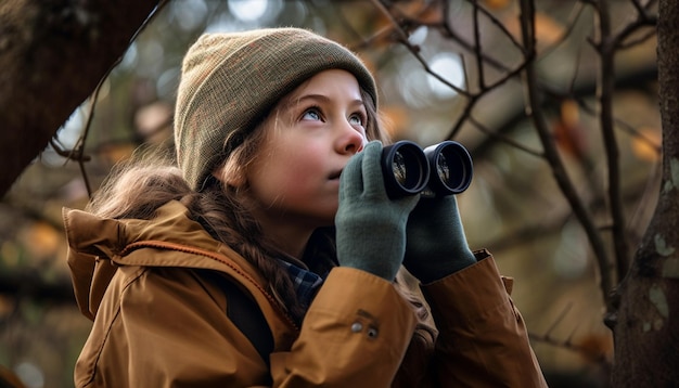 Free photo explorers of all ages discovering nature beauty generated by ai