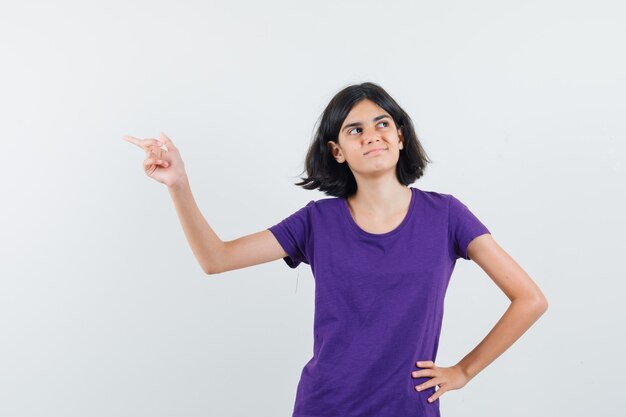 An expressive woman is posing in the studio