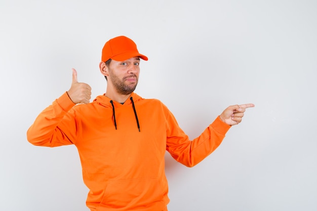 Expressive young man posing in the studio