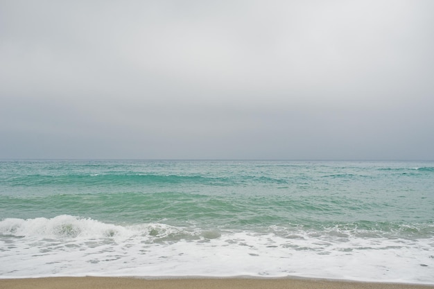 Fabulous photo of calm blue turquoise sea