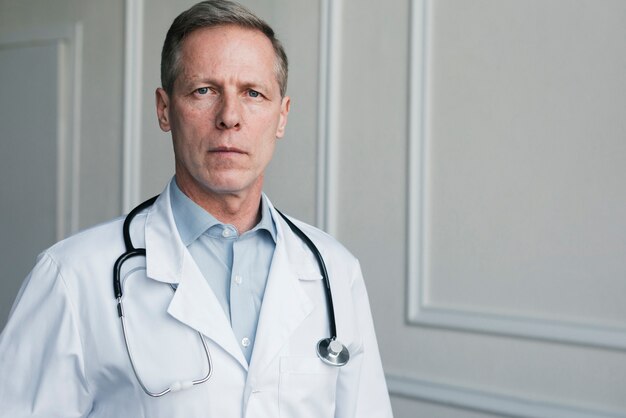 Family doctor in a doctor's office