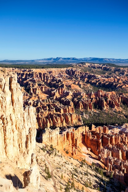 Famous amphitheater of Bryce Canyon National Park, Utah, USA