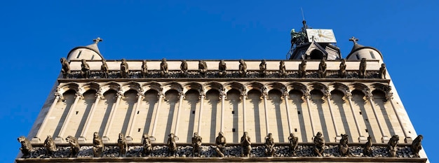 Famous facade of NotreDamedeDijon