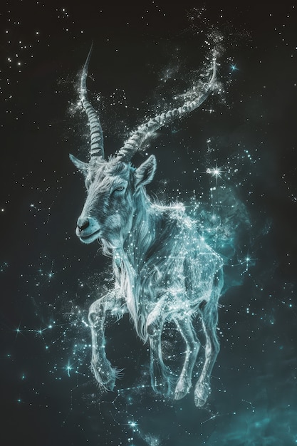 Free Photo fantastic animal constellation