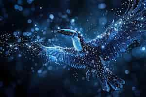 Free photo fantastic animal constellation