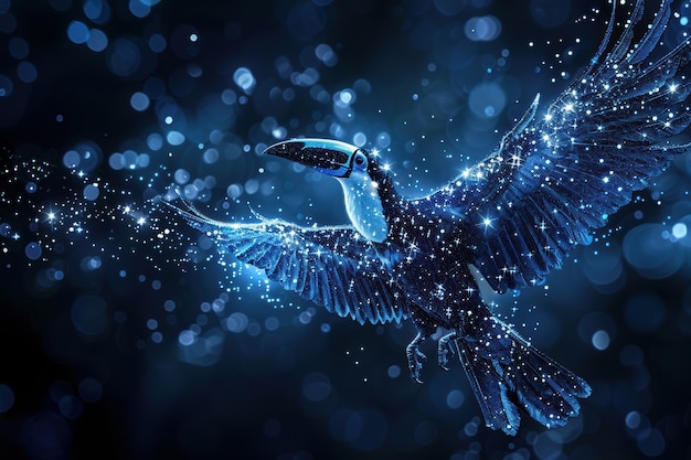 Free Photo fantastic animal constellation