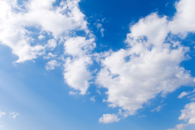 Fantastic sky with clouds