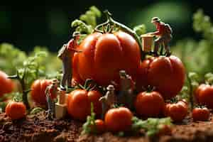 Free photo fantastic tomato harvest photography