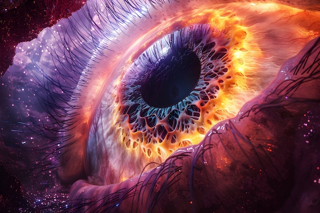 Free Photo fantasy eye illustration