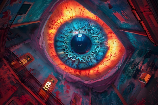 Free Photo fantasy eye illustration