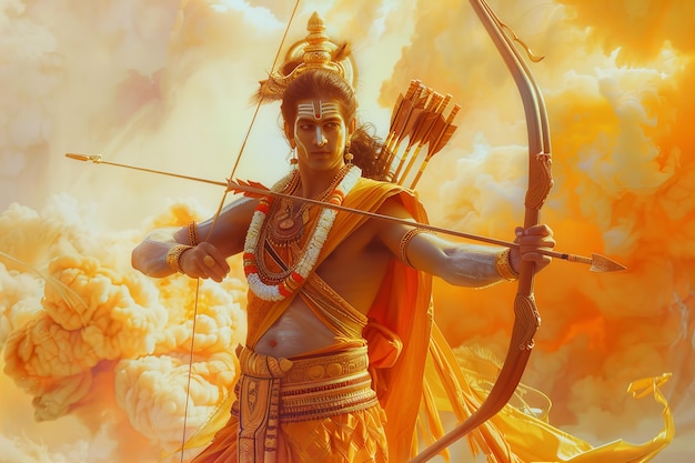 Free Photo fantasy rama navami celebration