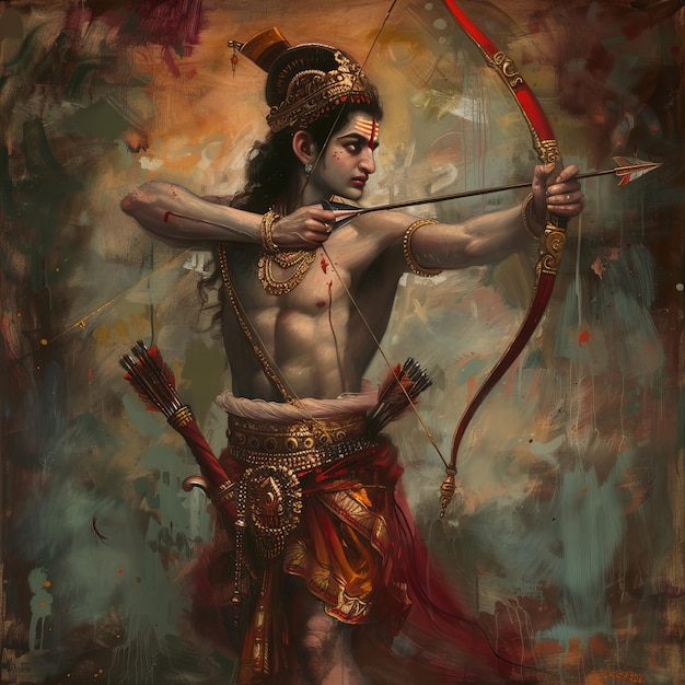 Free Photo fantasy rama navami celebration