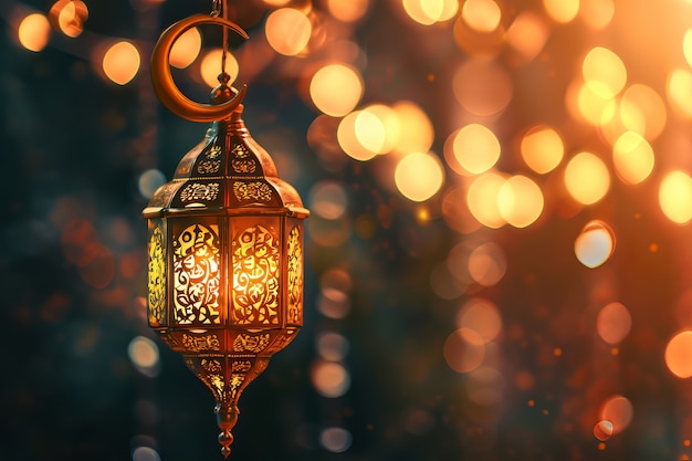 Free Photo fantasy style lantern for islamic ramadan celebration