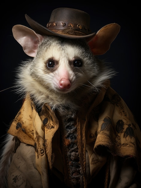 Free Photo fantasy style possum