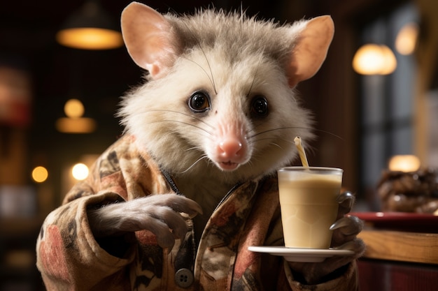 Free photo fantasy style possum