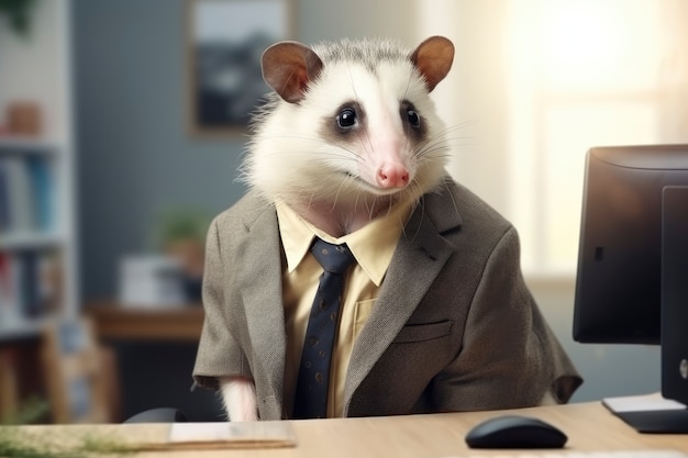 Free photo fantasy style possum