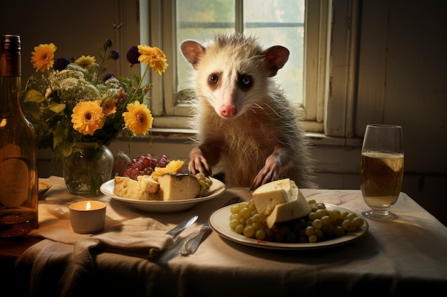 Free photo fantasy style possum